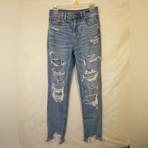 American eagle stretch mom jeans